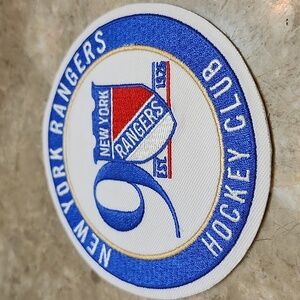 New york rangers hockey club patch